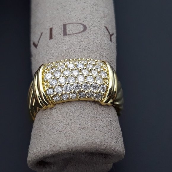 David Yurman Metro Ring 10mm wide - Picture 7 of 10